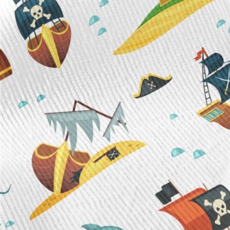 Pirate Ship Treasure Hunt Standard Corduroy