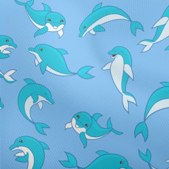 Happy Cartoon Dolphin Dobby