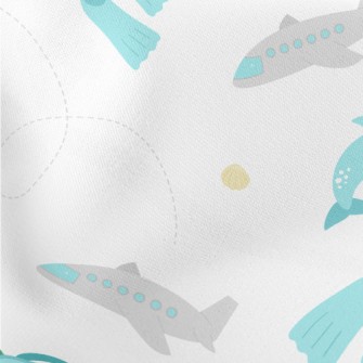 Summer Vacation Equipment Stretch Ponte