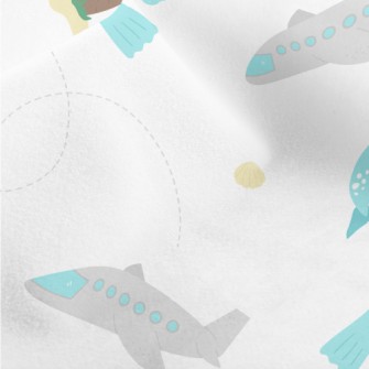 Summer Vacation Equipment Micro Fleece