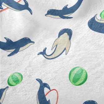 Cute Dolphin Show Minky