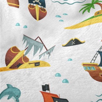 Pirate Ship Treasure Hunt Minky