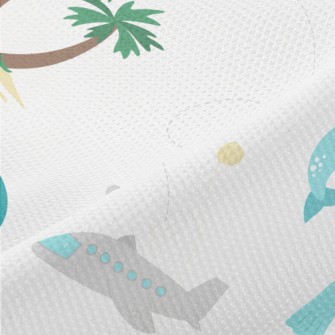 Summer Vacation Equipment Piqué