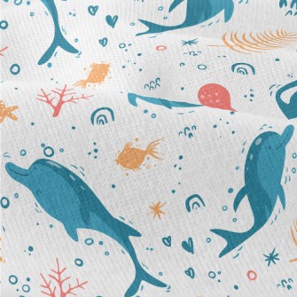 Cartoon Cute Whale Modern Jersey