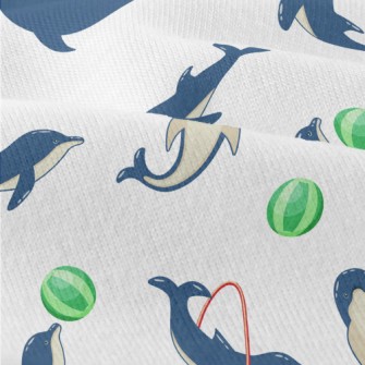 Cute Dolphin Show Modern Jersey