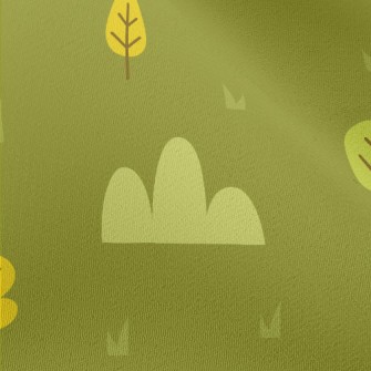 Lovely Autumn Scenery Chiffon