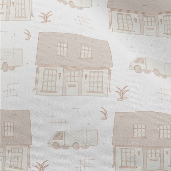 Cartoon Freight Service Chiffon