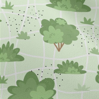 Bushes And Trees Chiffon