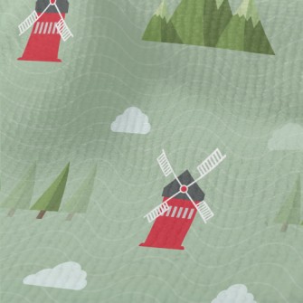 Cute Farm Windmill Terry