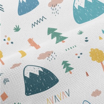 Nature Children&#39;s Graffiti Performance Linen