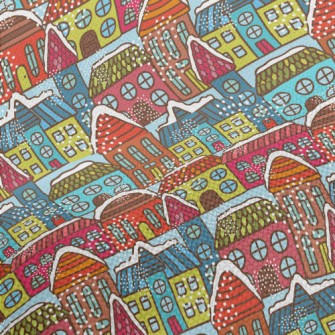 Colorful House Performance Linen