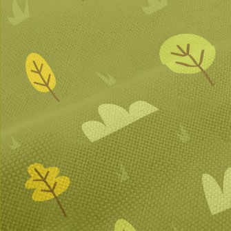 Lovely Autumn Scenery Performance Linen