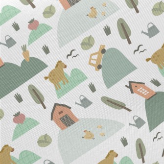 Cartoon Alpine Ranch Twill