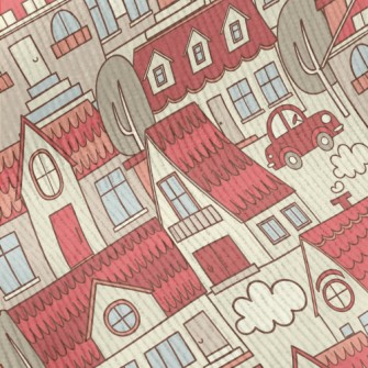 Red Roof Town Standard Corduroy