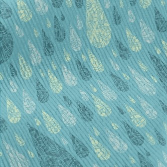 Ethnic Pattern Water Drops Standard Corduroy