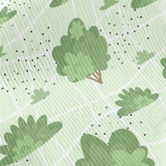 Bushes And Trees Standard Corduroy