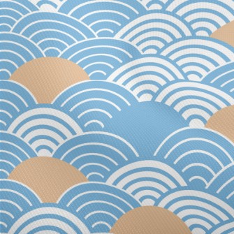 Japanese Wave Pattern Dobby