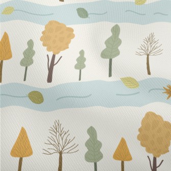Autumn Forest And River Dobby