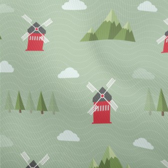 Cute Farm Windmill Dobby