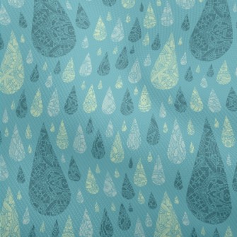Ethnic Pattern Water Drops Dobby