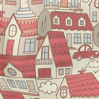 Red Roof Town Stretch Ponte