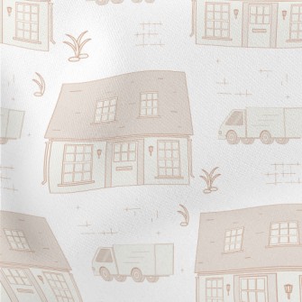 Cartoon Freight Service Stretch Ponte