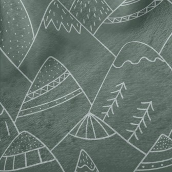 Nordic Style Hand-painted Moun Minky