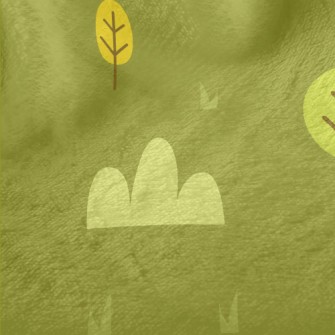 Lovely Autumn Scenery Minky