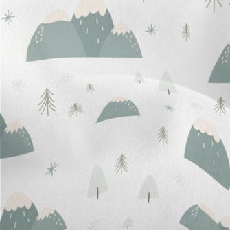 Winter Hills And Woods Lightweight Performance Linen
