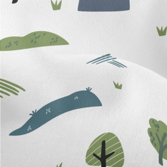 Lovely Hills And Forests Lightweight Performance Linen