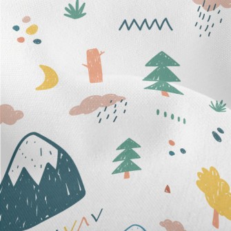 Nature Children&#39;s Graffiti Lightweight Performance Linen