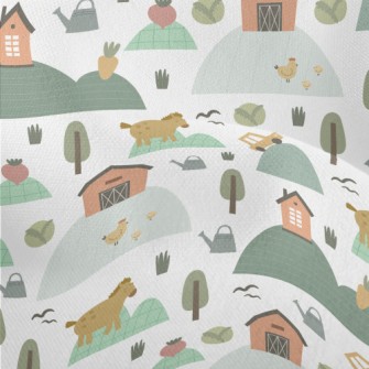 Cartoon Alpine Ranch Lightweight Performance Linen