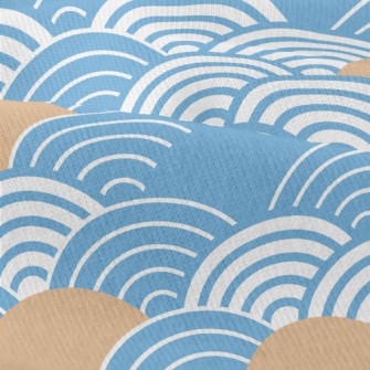 Japanese Wave Pattern Modern Jersey