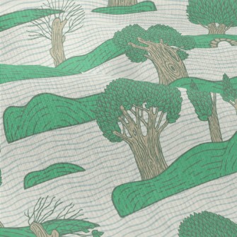 Green Trees Island Modern Jersey