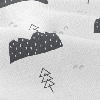 Lovely Winter Snow Mountains Modern Jersey