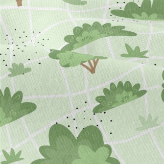 Bushes And Trees Modern Jersey