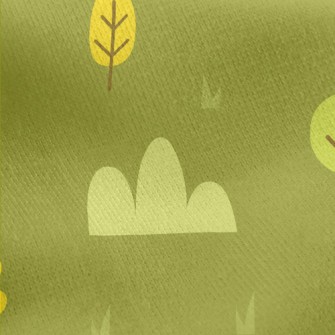 Lovely Autumn Scenery Jersey Backed Fleece