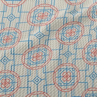 Korean Window Pattern Birdseye Piqué