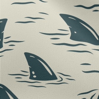Cartoon Shark Fin Chiffon