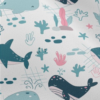 Funny Underwater World Chiffon