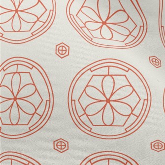 Hand Drawn Korean Pattern Chiffon