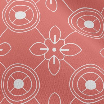 Modern Geometric Pattern Chiffon