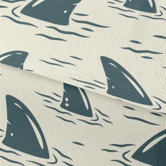 Cartoon Shark Fin Waterproof Oxford