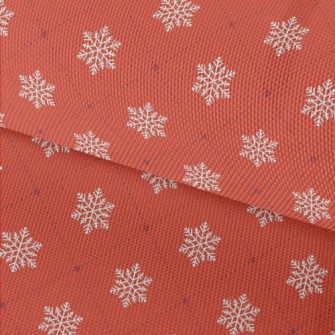 Winter Snowflakes Waterproof Oxford