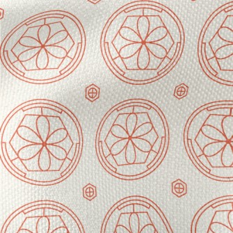 Hand Drawn Korean Pattern Waterproof Canvas