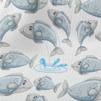 Cartoon Lively Fish Terry