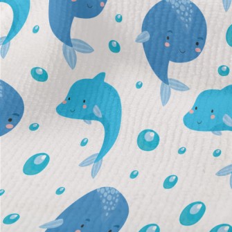Cute Blue Whale Terry