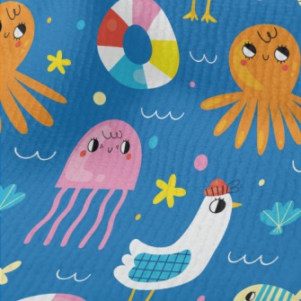 Summer Seagulls And Ocean Terry