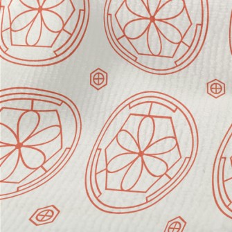 Hand Drawn Korean Pattern Terry
