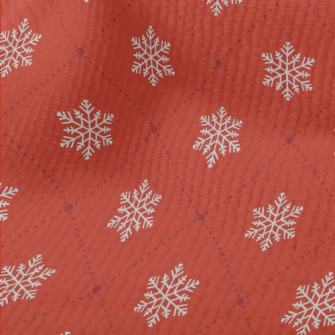 Winter Snowflakes Terry